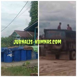 APH Wajib Bertindak, Diduga Keras Penimbunan BBM Solar untuk Aktivitas PETI di Desa Teluk geruguk, Kec. Boyan Tanjung, Kab. Kapuas Hulu
