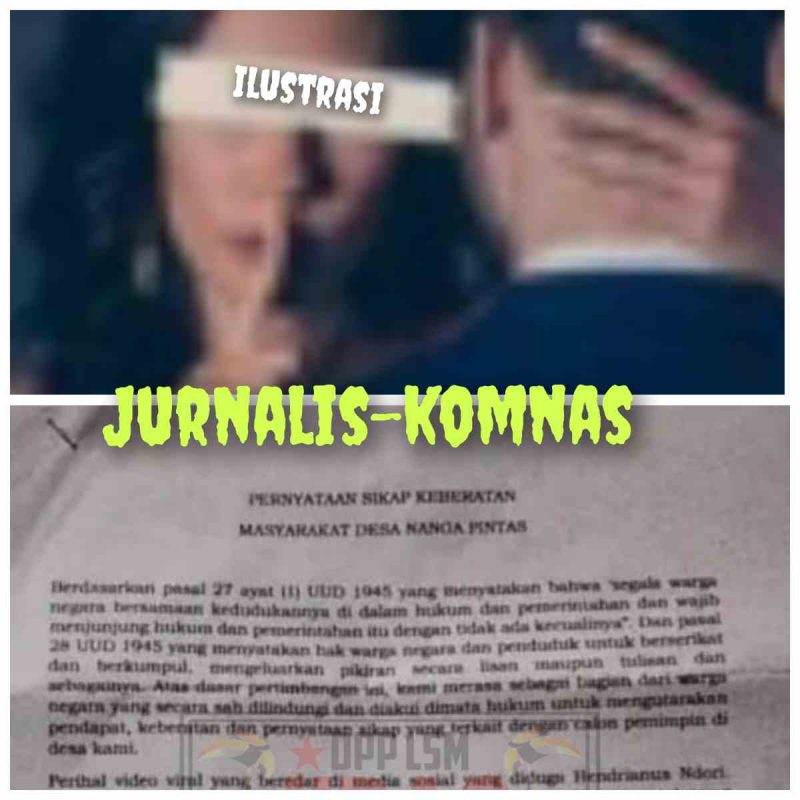Pernyataan Sikap Warga Desa Nanga Pintas Minta Oknum PAW Kades Tidak Dilantik Karena Terkait Kasus Memalukan