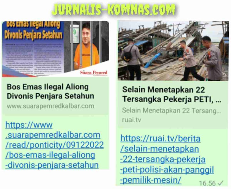 KEBAL HUKUM..?, Bos Besar Emas Ilegal Berinisial J*P*T Nanga Boyan Kab. Kapuas Hulu, Diduga Bakal Lolos Lagi Dari Kasus 22 Tersangka Pelaku PETI di Nanga Boyan, Seperti Lagu Band Suka Tani “BAYAR BAYAR BAYAR”