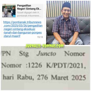 Fatihul Ihsan Lakukan Klarifikasi Terkait Berita PN Sintang Eksekusi Tanah dan Bangunan Ponpes Darul Ma’arif